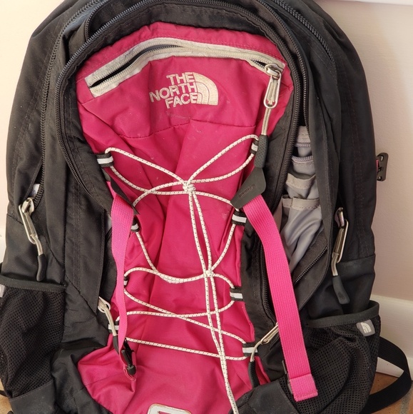 north face bag pink